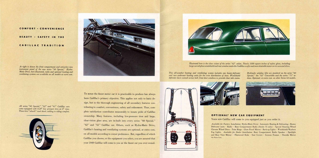 1949 Cadillac Prestige Brochure Page 7